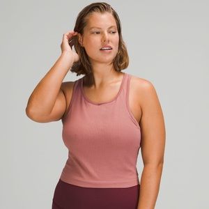 Lululemon ebb to street Racerback crop tank